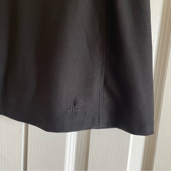 Avia Tennis Golf Skort Women’s S Black Active Elastic Waistband Pull on Casual - Picture 3 of 12